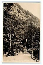 Postcard In Smugglers Notch, Stowe VT RPPC L22 picture