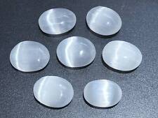 Selenite Crystal Mini Small Palm Stones (10 pcs) Wholesale Bulk Gemstone Lot picture