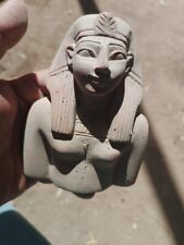 Unique Ancient Egyptian Antiques Egyptian Pharaonic Head Of Queen Hatshepsut picture