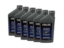 Yamaha New Yamalube 10W-50 Semi-Synthetic Oil-LUB-10W50-SS-12-6PACK picture