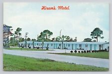 Postcard Hiram's Motel Florida picture