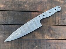 Damascus Steel Custom Handmade Chef Knife Blank Knife Making Supplies KPro 27 picture