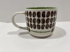 Starbucks Coffee Mug 2009 Bone China Coffee Beans Pattern picture
