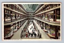 Cleveland OH-Ohio, Interior Of The Arcade, Antique, Vintage Postcard picture