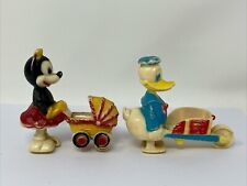 Vintage Walt Disney Marx RAMP WALKERS, 1960s Donald Duck Minnie Mouse picture