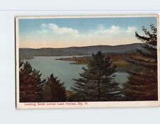 Postcard Looking South across Lake Fairlee Ely Vermont USA picture
