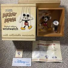 Fossil Limited Edition Mickey Mouse Watch with Collectible Marionette Japan picture