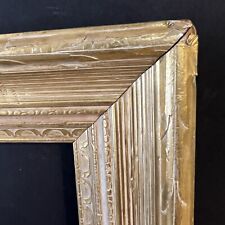 Wooden Frame Vintage Carved Gold Foiled 16 by 20
