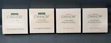4 Longaberger Collector's Club Christmas Ornaments In Boxes '96 '97 '98 '99 ^ picture