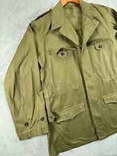 Vintage 40s WW2 M-1943 M43 German Army Military Field Jacket Green 46 in A2 picture