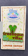 DISNEY DVC VACATION CLUB TREEHOUSE VILLAS AT SARATOGA SPRINGS PIN ON CARD LE 300 picture