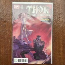 Thor God of Thunder Issue 9 Variant Wolverine Through The Ages Cover NM Aaron picture
