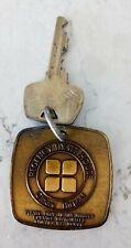 Vintage Regency Hyatt House Hotel Room Key and Fob Room #943 O'Hare Airport picture