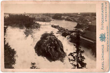 Sweden.Sweden.Photographer Axel Lindahls in Stockholm.Cabinet Card.Albuminated Photo picture