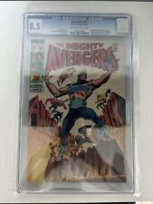 AVENGERS #63 1969 CGC 8.5 OW/W HAWKEYE BECOMES THE NEW GOLIATH picture