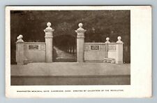 Cambridge MA-Massachusetts, Washington Memorial Gate, Vintage Postcard picture