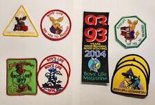 11) Boy's Life Magazine Patch Lot Vintage Reading Codemaster Scouts BSA Pedro A1 picture