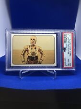 1977 Panini Star Wars C-3PO In The Desert Sticker #24 PSA 8 NM-MT Italy Pop: 2 picture