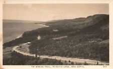 The Winding Trail To Keltic Lodge Nova Scotia Canada Vintage Postcard picture