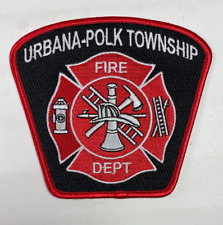Urbana Polk Township Iowa Fire IA Patch B3 picture