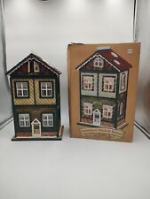 2005 Holiday Classics Collection Light Up Holiday Wind Up Musical House No Box picture
