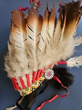 Native American Headdress Deluxe Fancy Dress Up ( high-quality for  ceremonies) picture