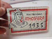 1935 National Italian Civil Aviation Authority Cloth Pilot Picture Patch RRP228 picture