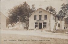 E.S.Miner's Store and Post Office, Burrville, Connecticut c1900s RPPC Postcard picture