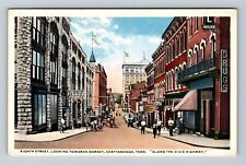 Chattanooga TN-Tennessee, Eighth Street, Advertising, Vintage Postcard picture