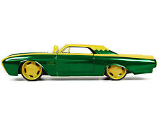 1963 Ford Thunderbird Green and Yellow Metallic with Hood Graphics and Loki picture
