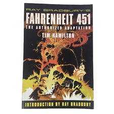Ray Bradbury's Fahrenheit 451 The Authorized Adaptation by Tim Hamilton VG picture