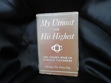 My Utmost for His Highest The Golden Book of Oswald Chambers 1935 HC DJ picture