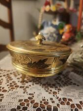 Vintage Powder Music Box Made In Japan picture