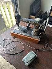 1920’s-40’s Vintage Singer Sewing Machine Works Intricate Craftsmanship picture