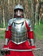 18G Steel Armor Suit Medieval Battle Ready Full Body Costume Handmade Roleplay picture