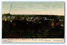 c1910 Birds Eye of Section of Westwood, New Jersey NJ Posted Antique Postcard picture