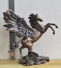 Pegasus Large Statue Bronzed Resin Cold Cast Veronese design great detail BUY picture