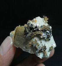 40gNatural  Rare Columnar mica Feldspar quartz crystal Mineral Samples Namibia picture