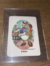 Vintage Rare Walt Disney Productions 🎥 Card Game Daisy Duck Playing Card picture