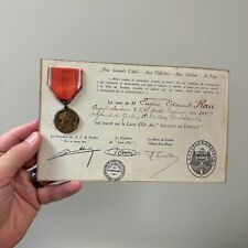 ON NE PASSE PAS France 1917 WWI Verdun Medal 110th Engineers 35th Division picture