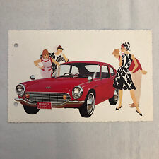 Vintage Honda S600 Postcard Post Card Advertising Japanese JDM picture