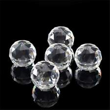 Hot 20pcs Clear Cut Crystal Sphere 20mm Faceted Gazing Ball Home Decor  picture