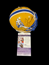 Bobby Bowden & Terry Florida State Auburn Signed Autograph FCA Mini Helmet JSA picture