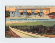 Postcard Longest Stretch on Pennsylvania Turnpike and Toll Gate Pennsylvania USA picture