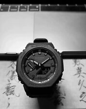 Casio G-SHOCK GA2100 Black Samurai WatchBand WatchMen's Quartz Universal Black. picture