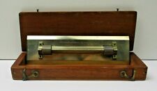 Flavelle Bros & Roberts Parallel Ruler c1880 - Beautiful Timber Box Antique  picture