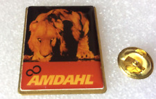 RARE Vintage AMDAHL Pin's Open System Processor Computer picture