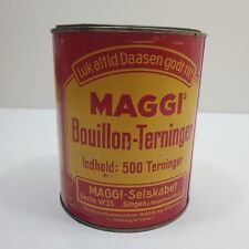 Vintage MAGGI Bouillon 500 Terninger Selskabet Berlin W35 Singen Tin picture