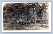 RPPC 1920'S. GUNNISON GROVE RESORT, MICHIGAN. JJ15 picture