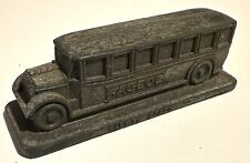1920’s Miniature FAGEOL Safety Coach Tour Bus Miniature Paperweight picture